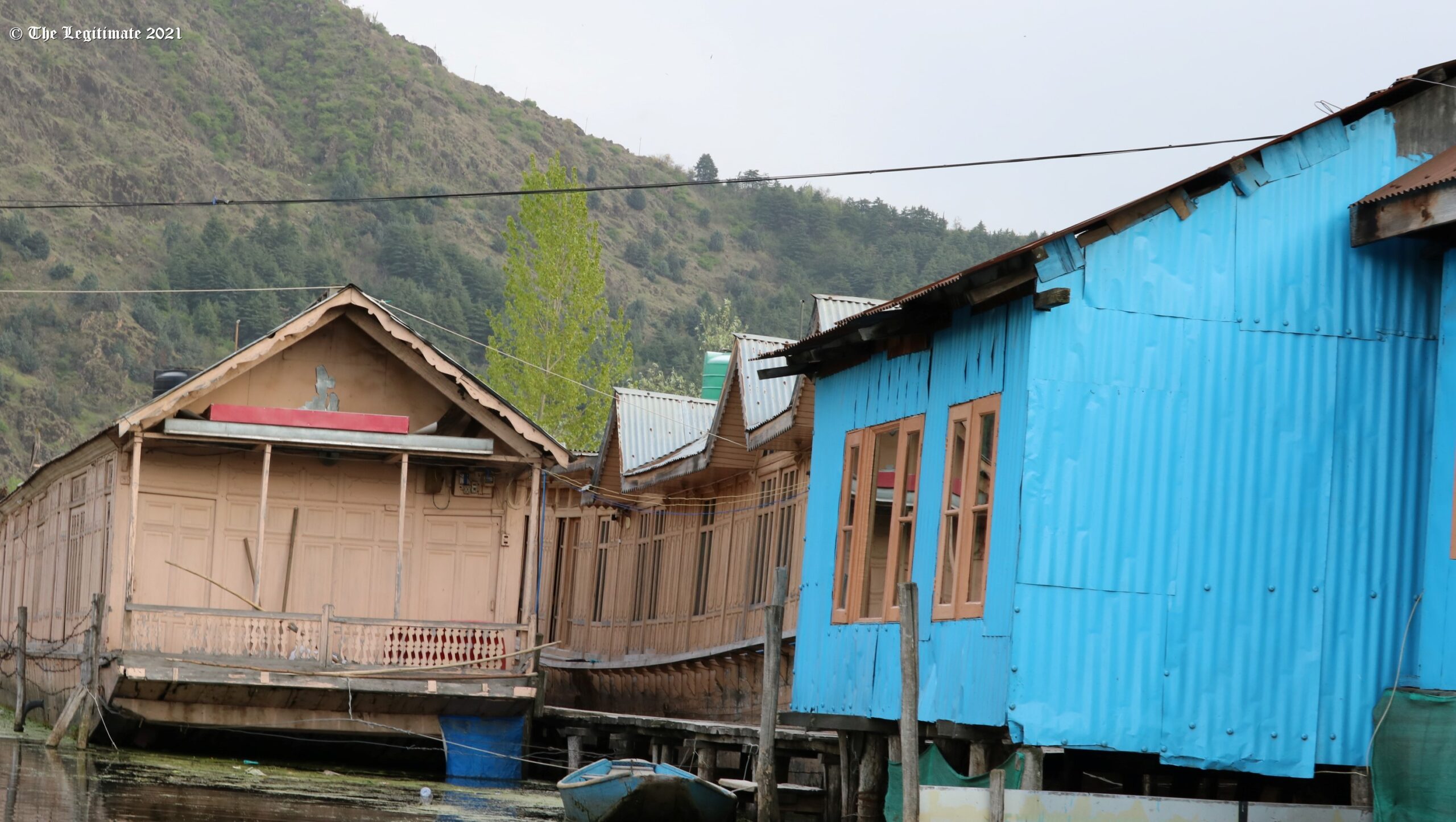 Some houseboat owners built permanent homes inside the Lake alongside the Houseboats and essential services were provided by government instead charging them for the offense/Photo/The Legitimate